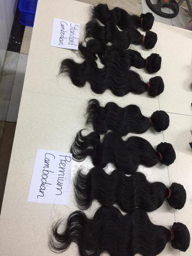 Premium Cambodian Weft Hair Wholesale Price 