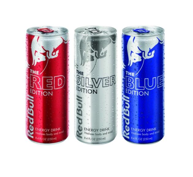 Red Bull Original Blue Silver Red