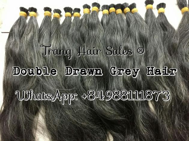 Double Gray Hair Wholesale Price Top Best Quality Supplier