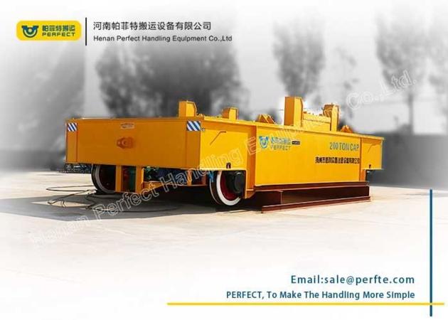 High Temperature Steel Ladle Transfer Car
