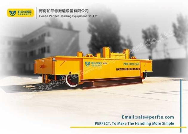 High Temperature Steel Ladle Transfer Car