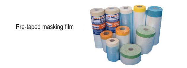 Pre Tape Masking Film For Home