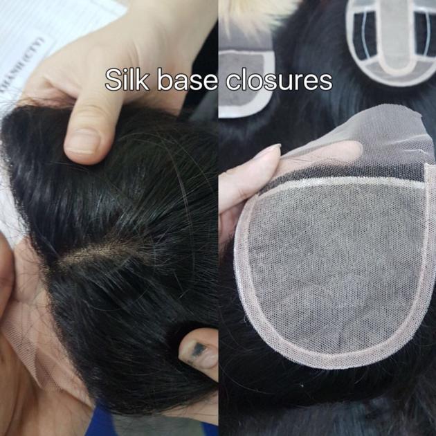Handmade Silk Base Closures Wholesale Price Premium Quality Top Vietnam Supplier