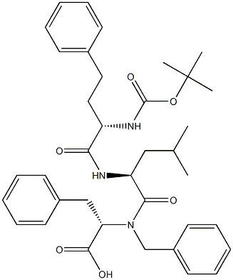 benzyl ((S)-2-((tert-butoxycarbonyl)aMino)-4-phenylbutanoyl)-L-leucyl-L-phenylalaninate