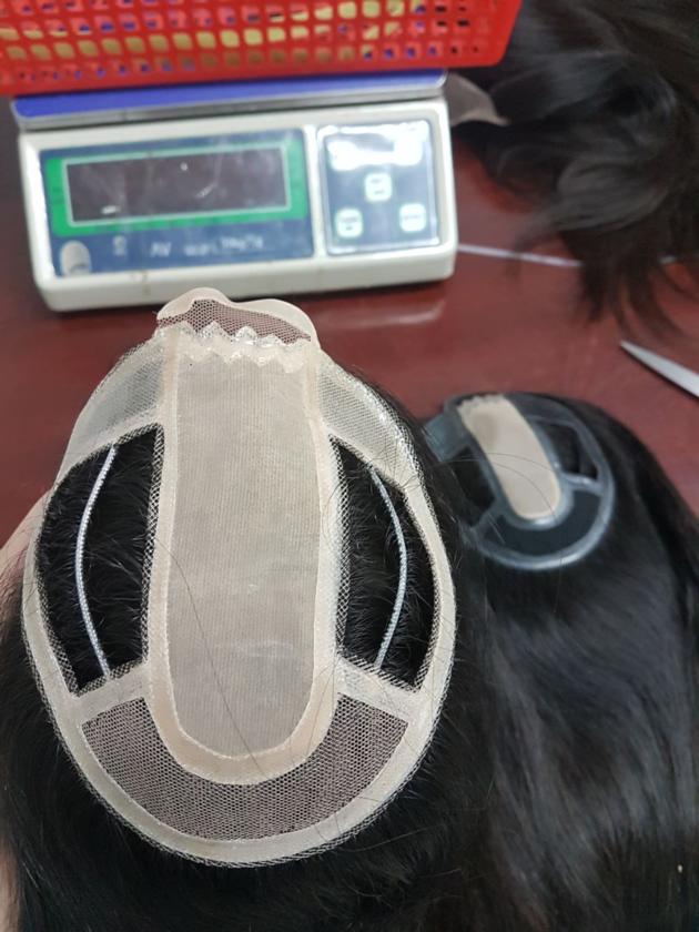 Handmade Top Pieces Toupees Wholesale Price