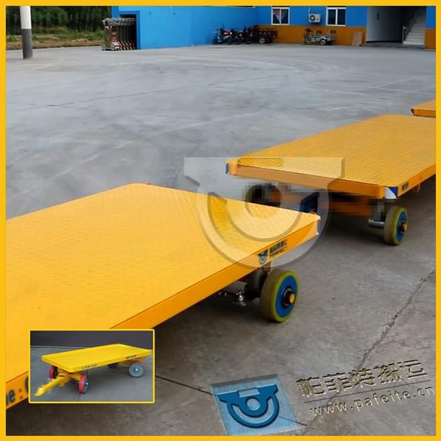 Material transport factory trailer with strong load ability