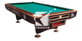 chaojie billiards pool tables