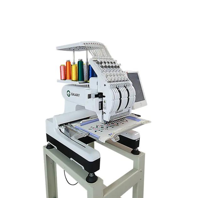GX1201M mini type single head embroidery machine small size