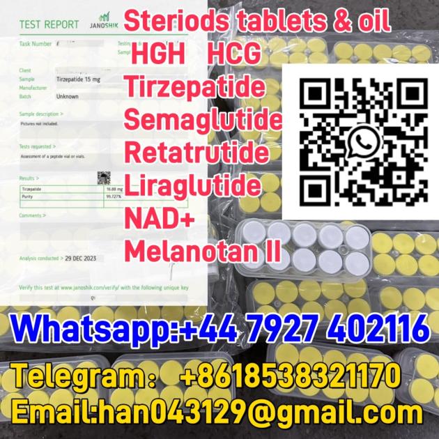 China supply Liraglutide Tirzepatide Semaglutide Retatrutide HGH 