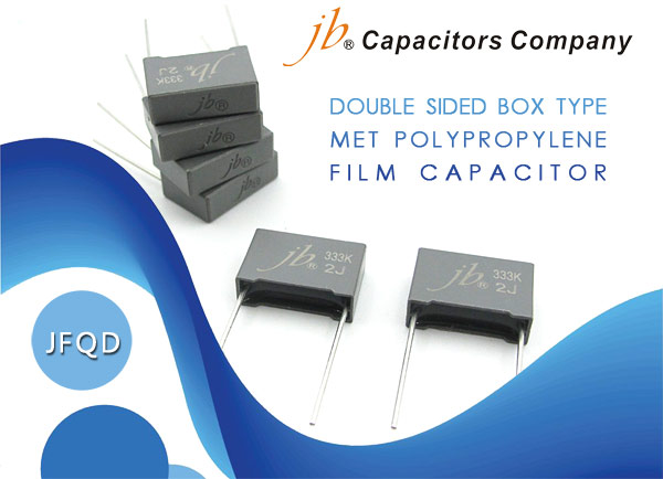 JFQD - Double Sided Box Type Met Polypropylene Film Capacitor 