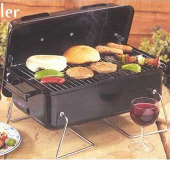 Offer barbecue grills