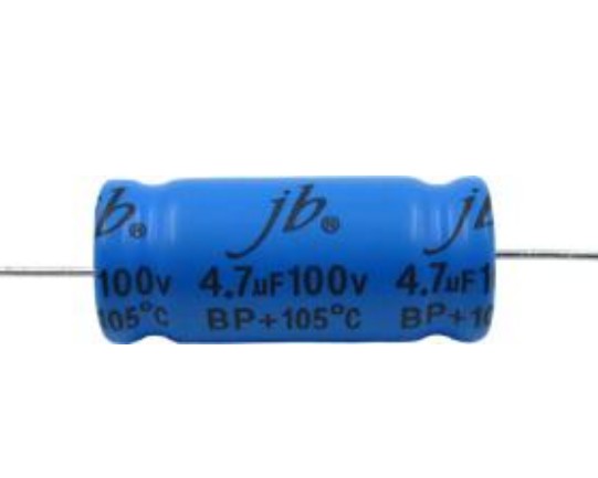 JAD - 1000H 105®C, DF at Max 5% BP Axial Aluminum Electrolytic Capacitors