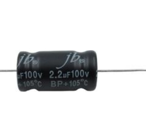 JAE - 1000H 105®C, DF at Max 10% BP Axial Aluminum Electrolytic Capacitors for Audio System