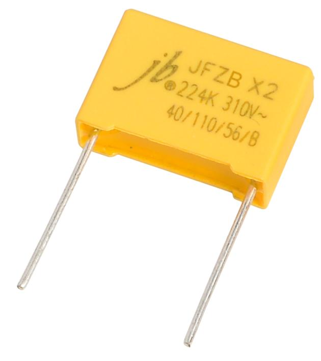 JFZB - 310VAC X2 Metallized Polypropylene Film Capacitor For EMI Filters Features
