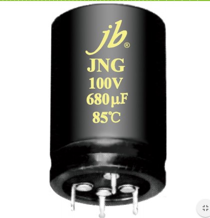 JNG-5000H at 85¬C, Snap in Aluminum Electrolytic Capacitor, Miniaturized Size, Long Life