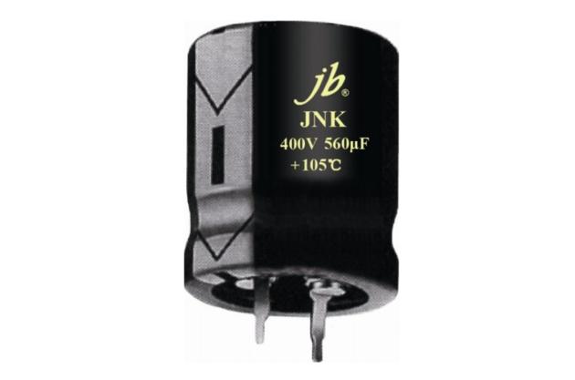 JNK - 5000H at 105¬C Snap in Aluminum Electrolytic Capacitor