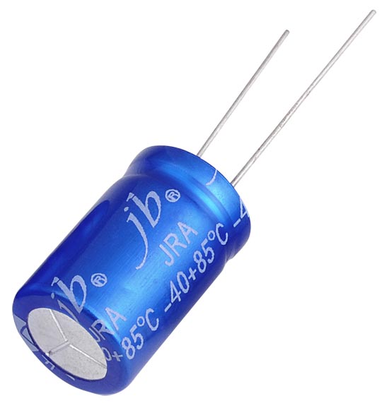 JRA - 2000H at 85®C, Radial Aluminum Electrolytic Capacitor