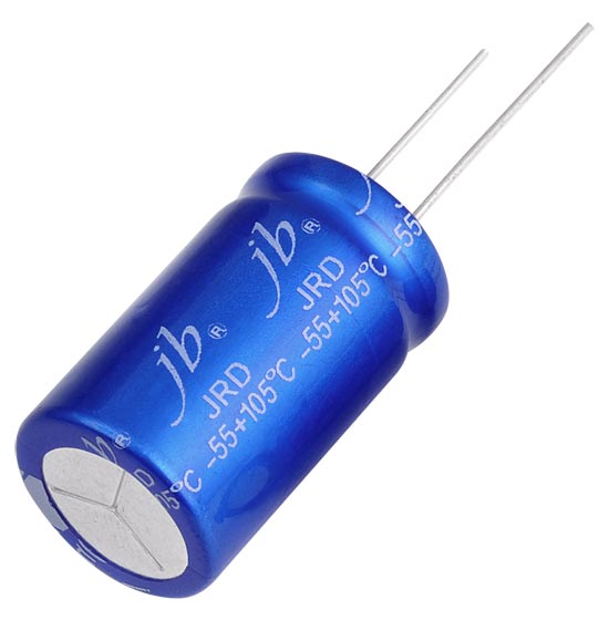 JRD - 5000H at 105®C, Radial Aluminum Electrolytic Capacitor