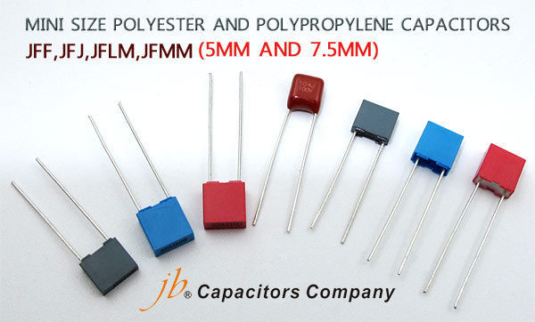 JFF - Mini Box Metallized Polyester Film Capacitor