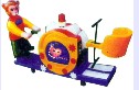 The locomotive sways machine