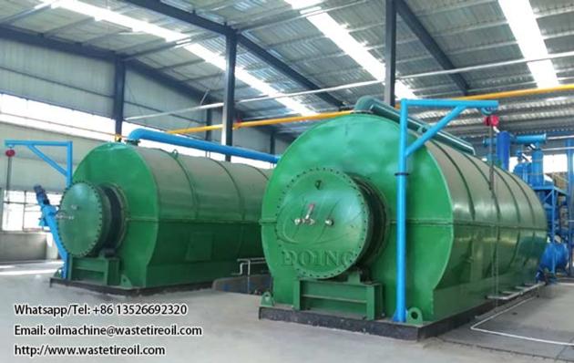 High Oil Output Pyrolysis Machine To