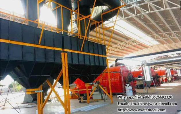 High Oil Output Pyrolysis Machine To