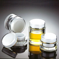 Plastic Round Cream Jar