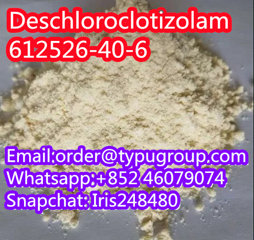 Good quality Deschloroclotizolam cas 612526-40-6 with low price