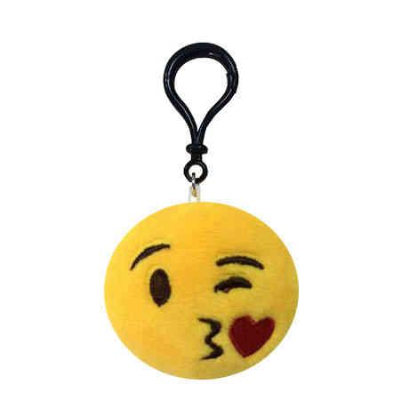 Plush Snapchat Emoji Keychain