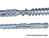 screw barrel, bimetallic screw barrel,extrusion screw barrel 