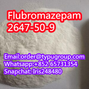 Factory Supply Flubromazepam Cas 2647 50
