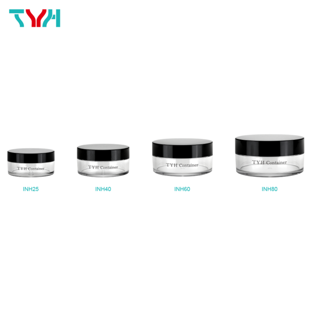 Round Loose Powder Jar