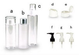 Plastic PETG Round Lotion Bottle