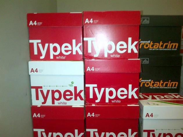 Typek Mondi Rotatrim A4 Copy Papers 80Gsm Printing South Africa Zimbabwe