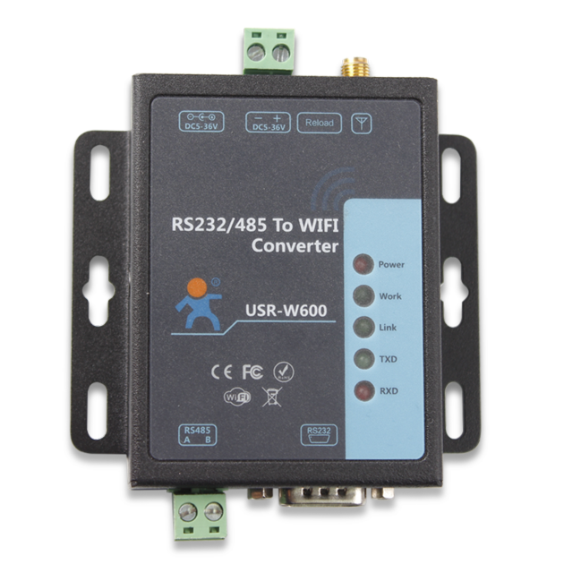 RS232/RS485 to WiFi Converter, Wireless Serial Server