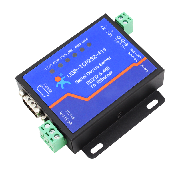 DTR/DSR Serial Ethernet Converter, Ethernet to Serial