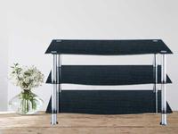 lcd glass tv stand