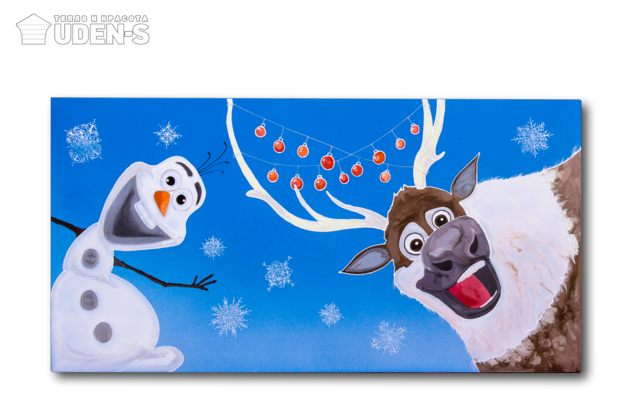 UDEN-700 Designer Heater "Olaf and Sven"