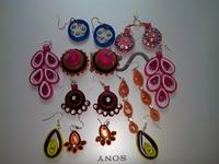 Handicrafts Quilling Earrings