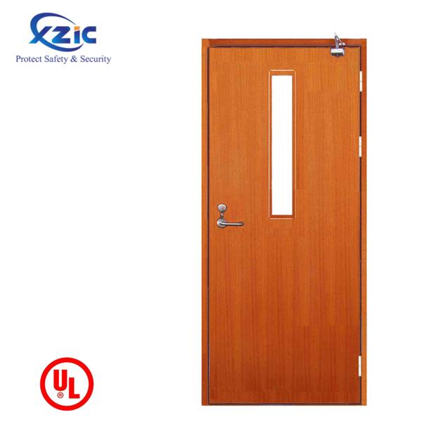 UL wooden fire door