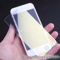 0.3 mm Full Electroplated Mirror Tempered Glass Screen Protector For iPhone 5/5S