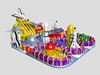 inflatable castle/inflatable fun city/inflatable amusement park:ITF006