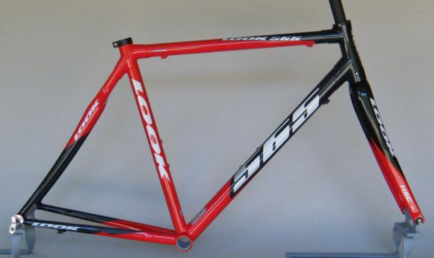  Ritchey Break-Away Carbon Road Frameset: Large, Black/Red 
