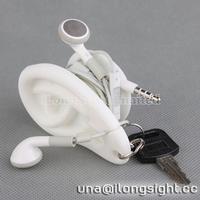 3 in 1 Ear Shaped Silicone key chain with sucker