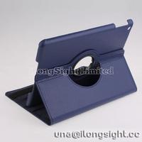 360 rotatable pu leather stand Case For ipad air/ipad 5