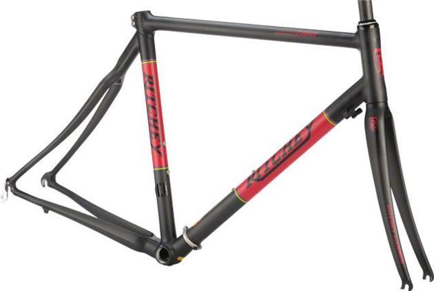  Ritchey Break-Away Carbon Road Frameset: Large, Black/Red 