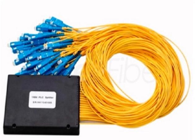 Optical Splitter Cassette Type 1X64 PLC Splitter SC UPC APC Box Type