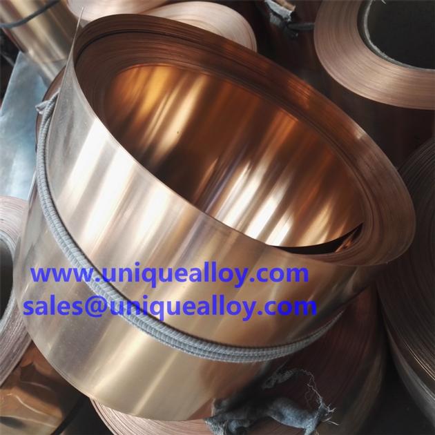 C17200 Beryllium copper strip 