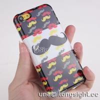 Cute beard design TPU Case for iPhone 5C