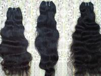 virgin curly machine weft